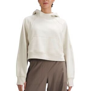 Lululemon Cream Scuba Pull Over Hoodie Size XL/XXL